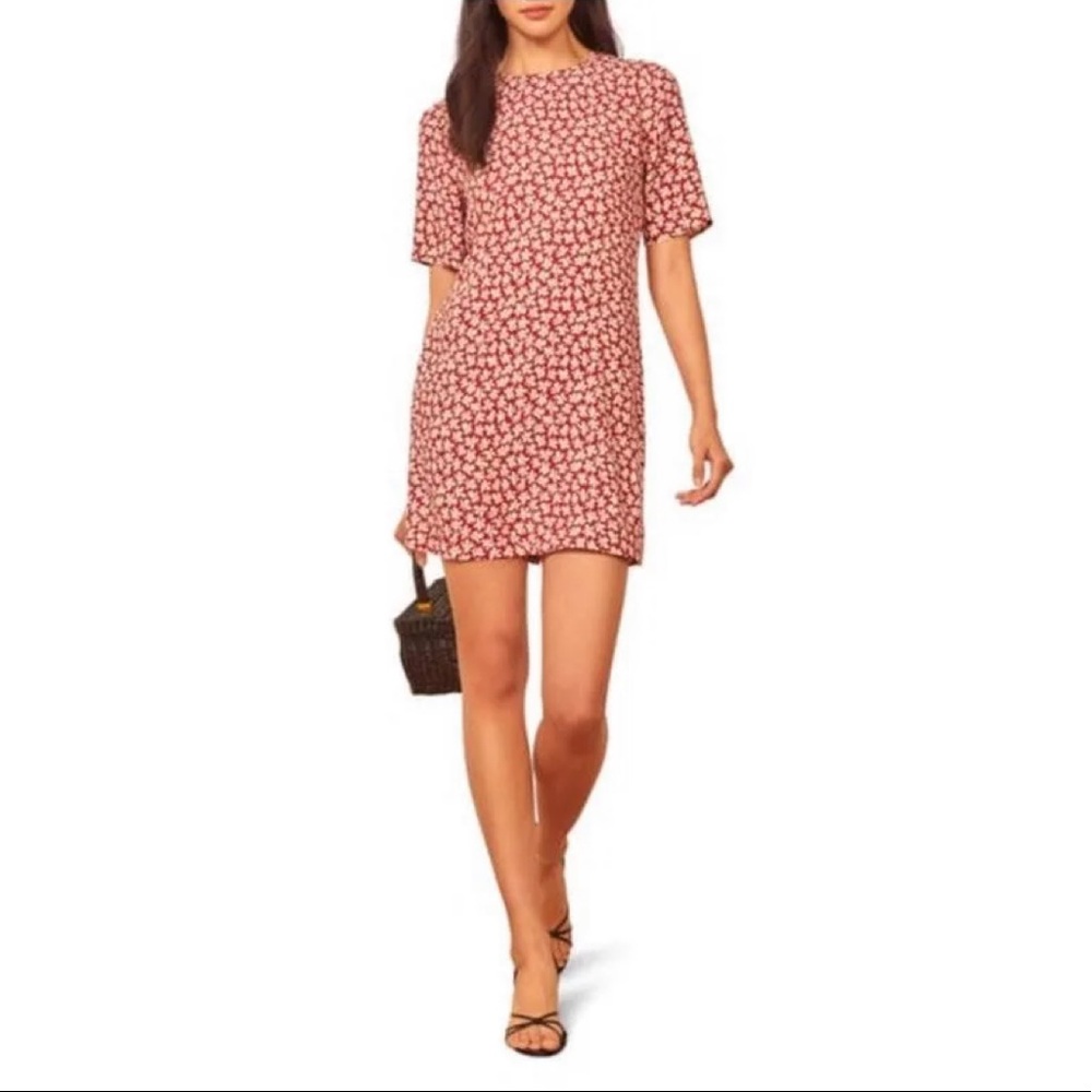 Reformation Beth Floral Dress